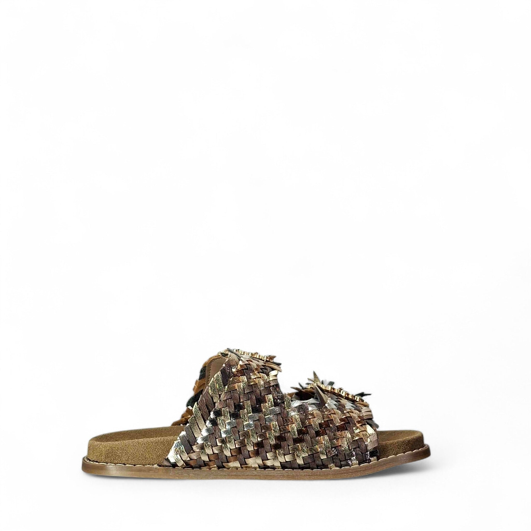 Kammi Irene Sandali Ciabatta da Donna – ND - 2403 MULTIBRONZO