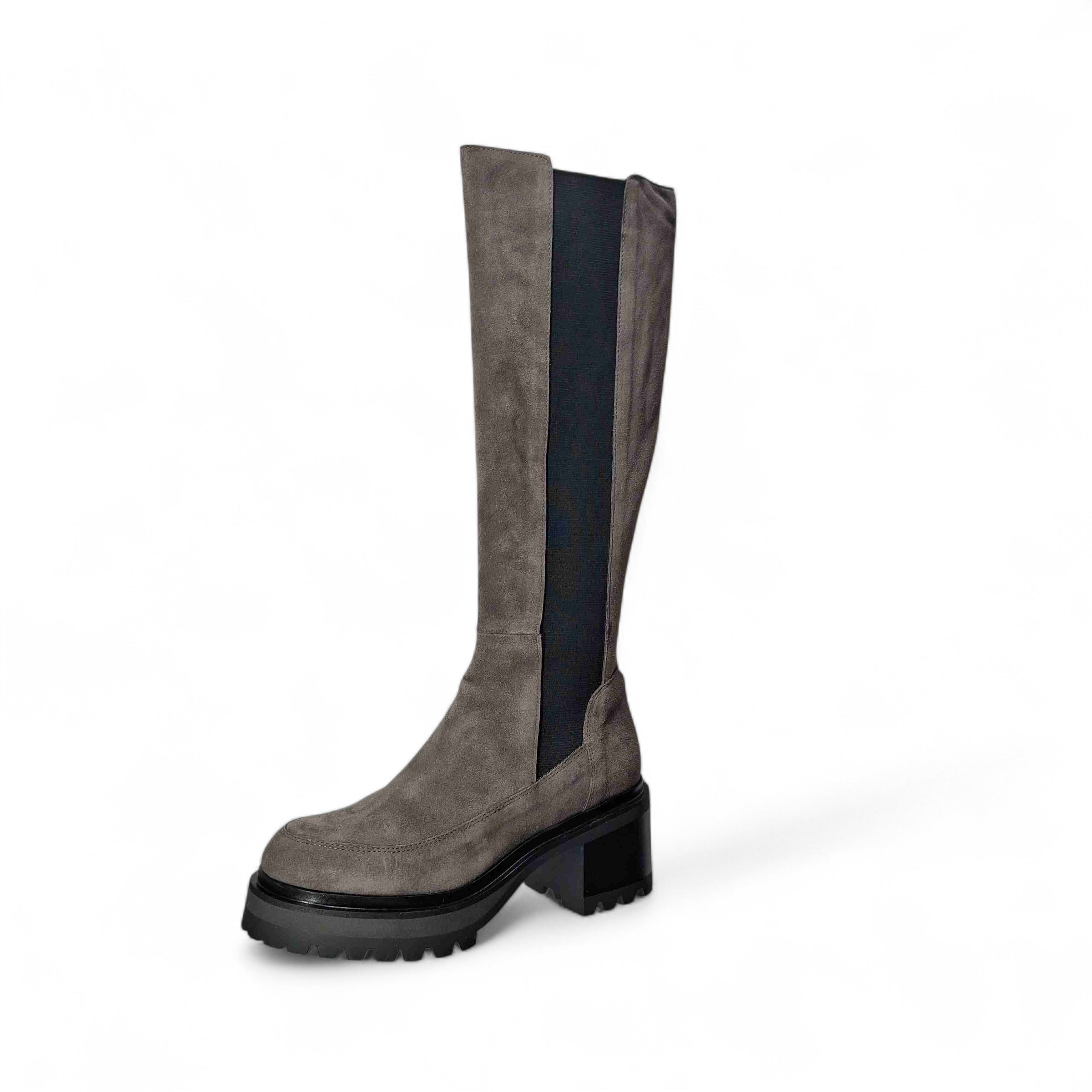 Kammi Stivali senza Tacco Divina da Donna – Grigio