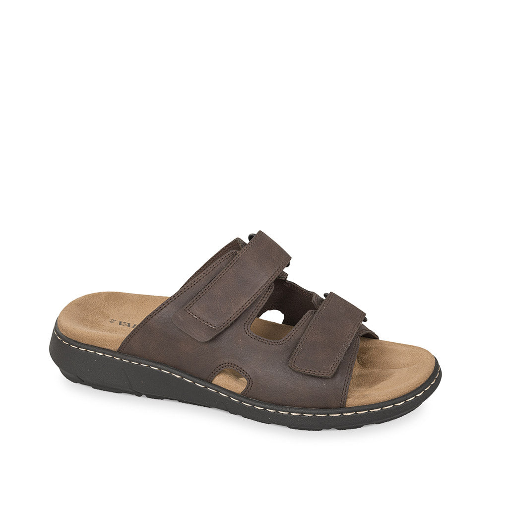 Valleverde Ciabatte Basse da Uomo – Marrone