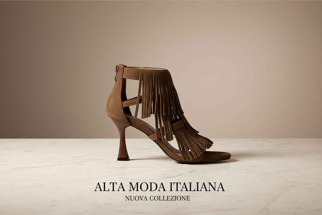 Kammi Kanie Sandali con Tacco da Donna – Testa di Moro - 2592+2