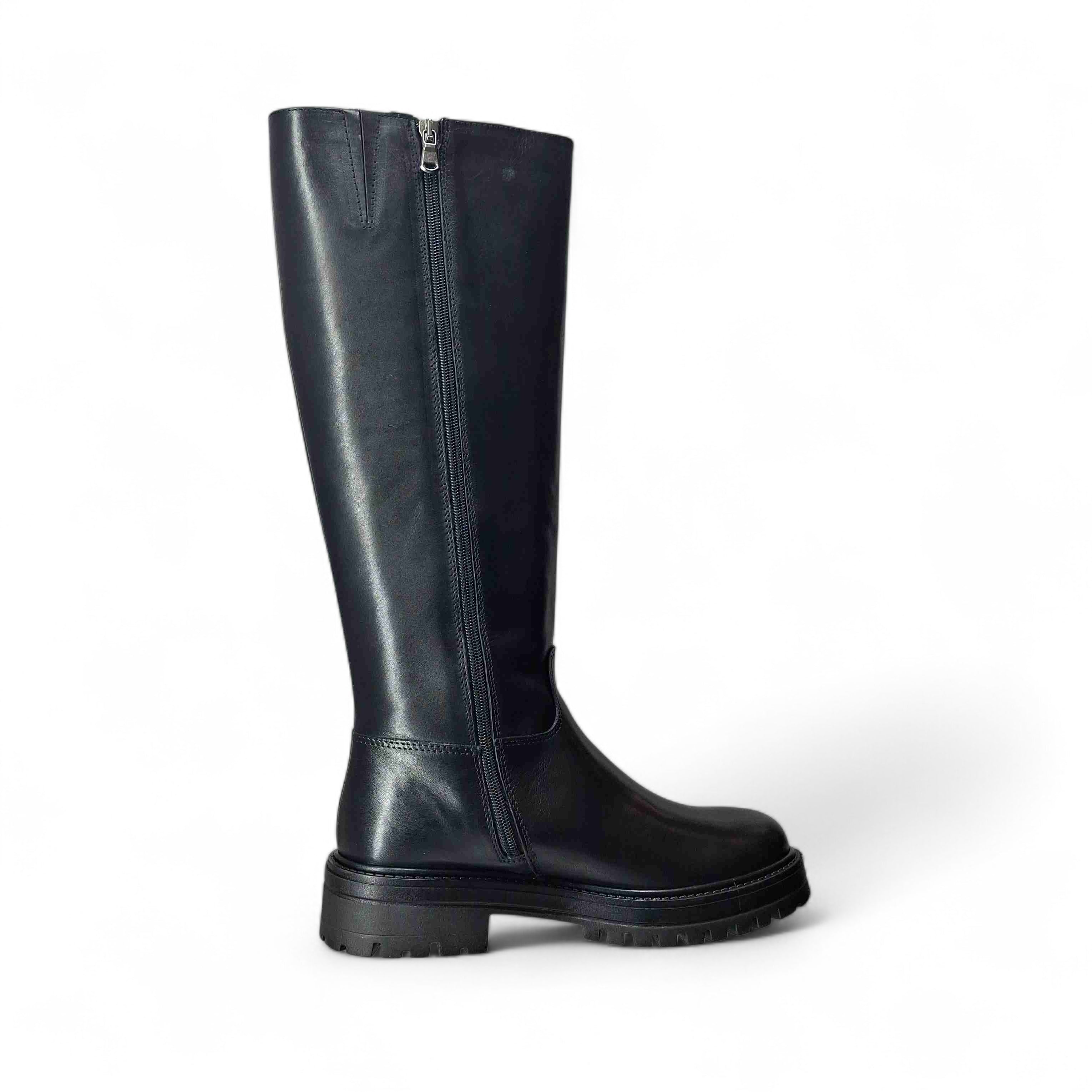 Francesco Brunelli Stivali senza Tacco Brendas da Donna – Nero