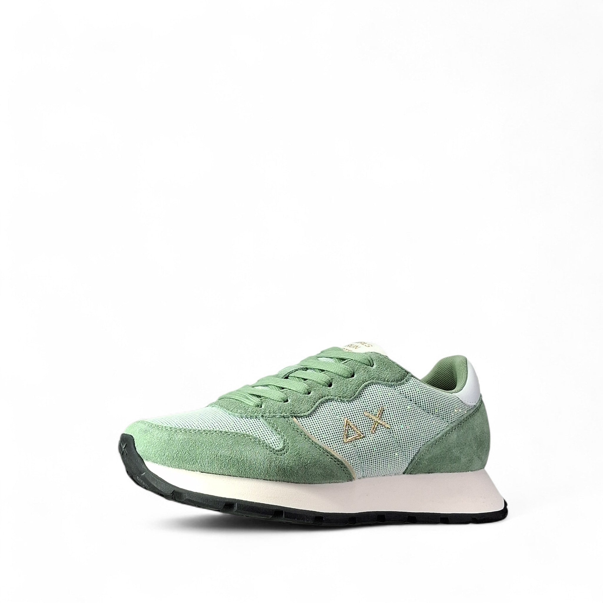 Sun68 Ally Glitter Sneakers Basse da Donna – Multicolor - Z36203 VERDE