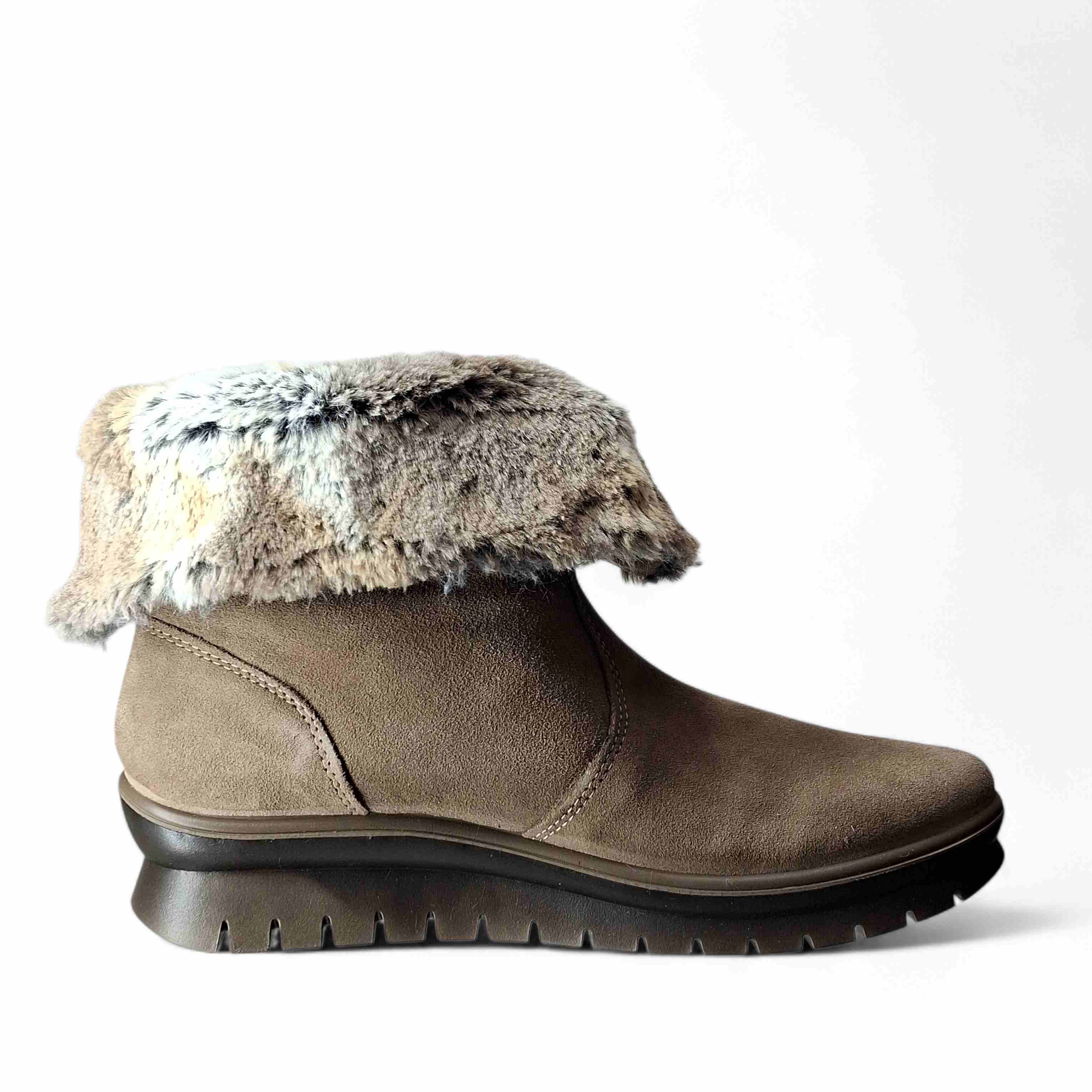 Igi&Co Stivaletti con Pelo da Donna – Fango - 8658755