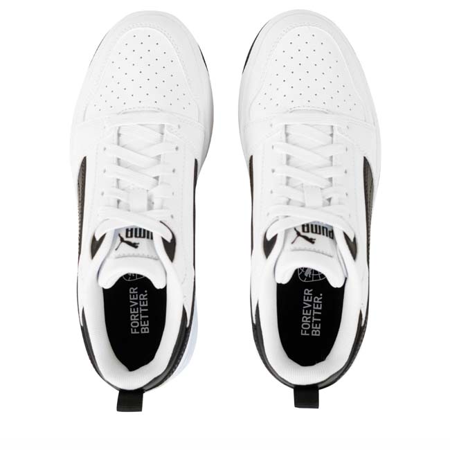 Puma Puma Rebound V Basse Unisex – Bianco - 393833-02