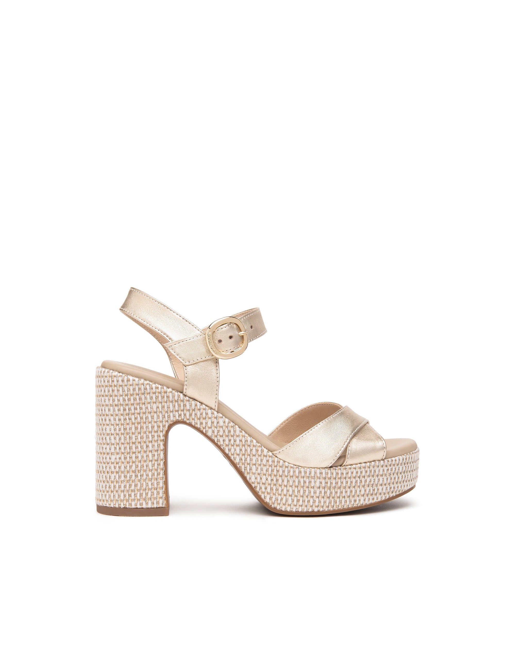 Nero Giardini Sandali con Tacco da Donna – Beige