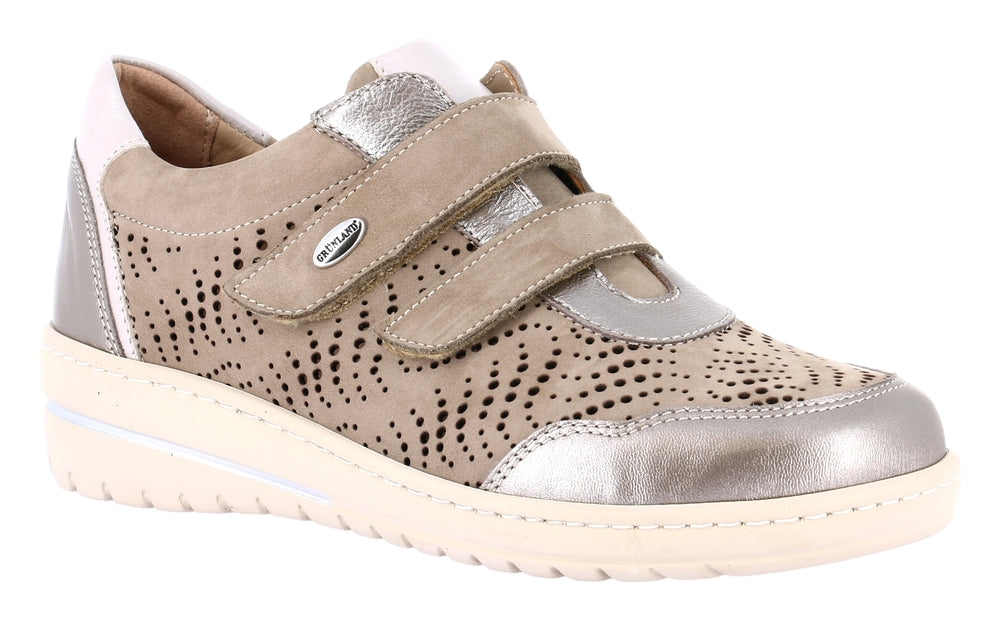 Grunland Scarpe Basse Senza Stringhe Sc da Donna – Beige