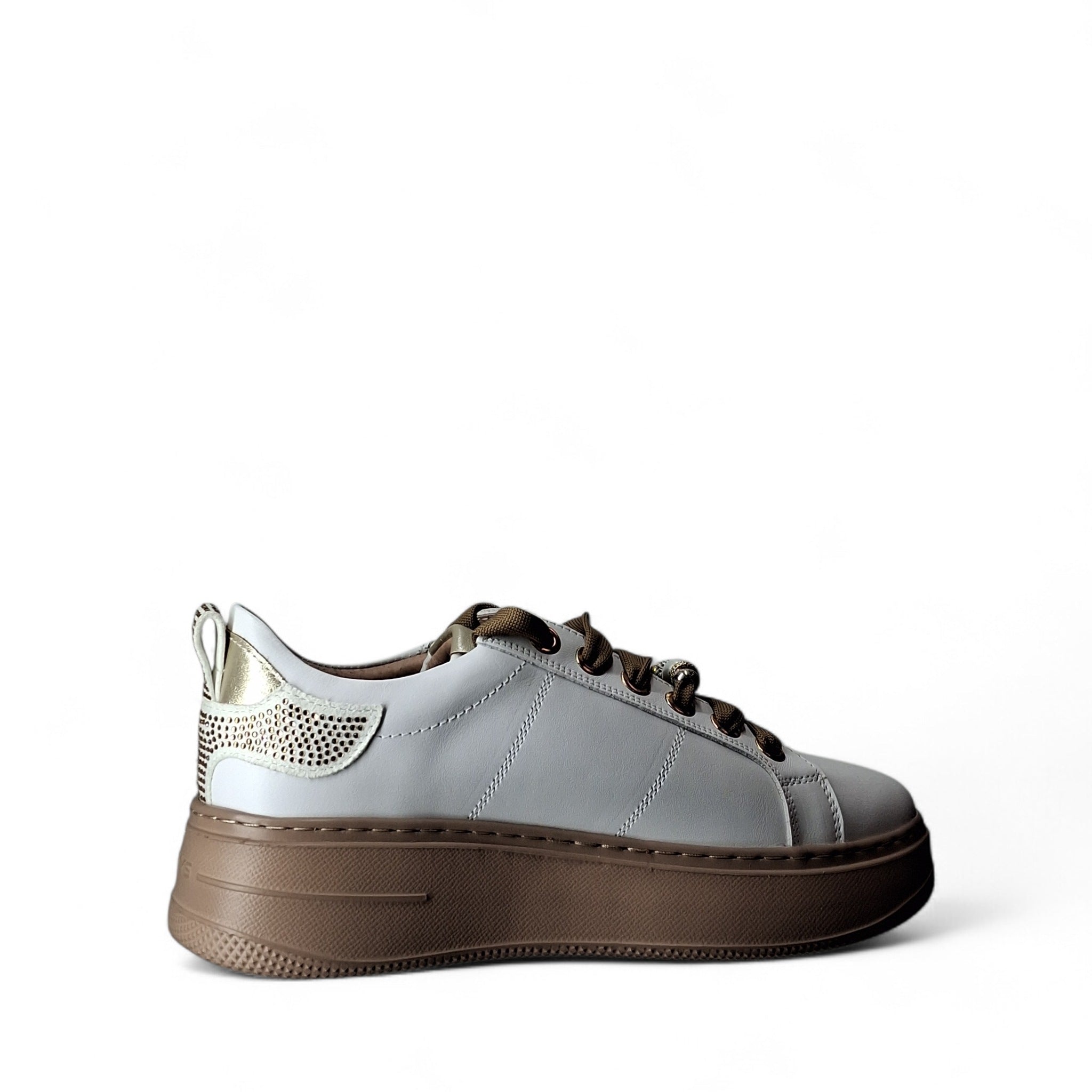 Keys Sneakers Basse da Donna – Bianco - K-11212 WHITE