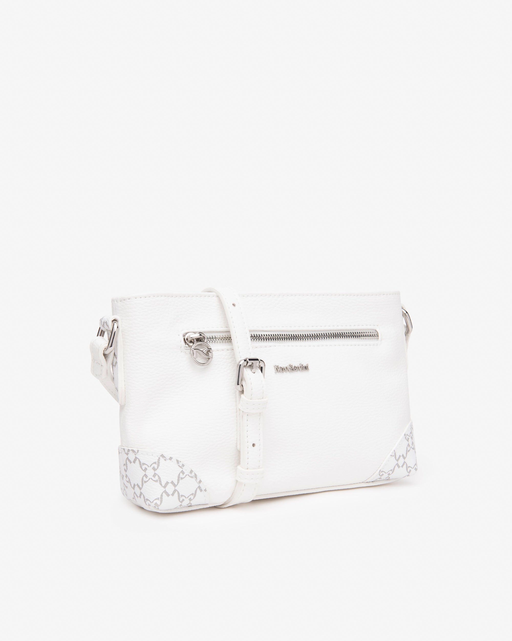 Nero Giardini Tracolla Media da Donna – Bianco - E543953D BIANCO