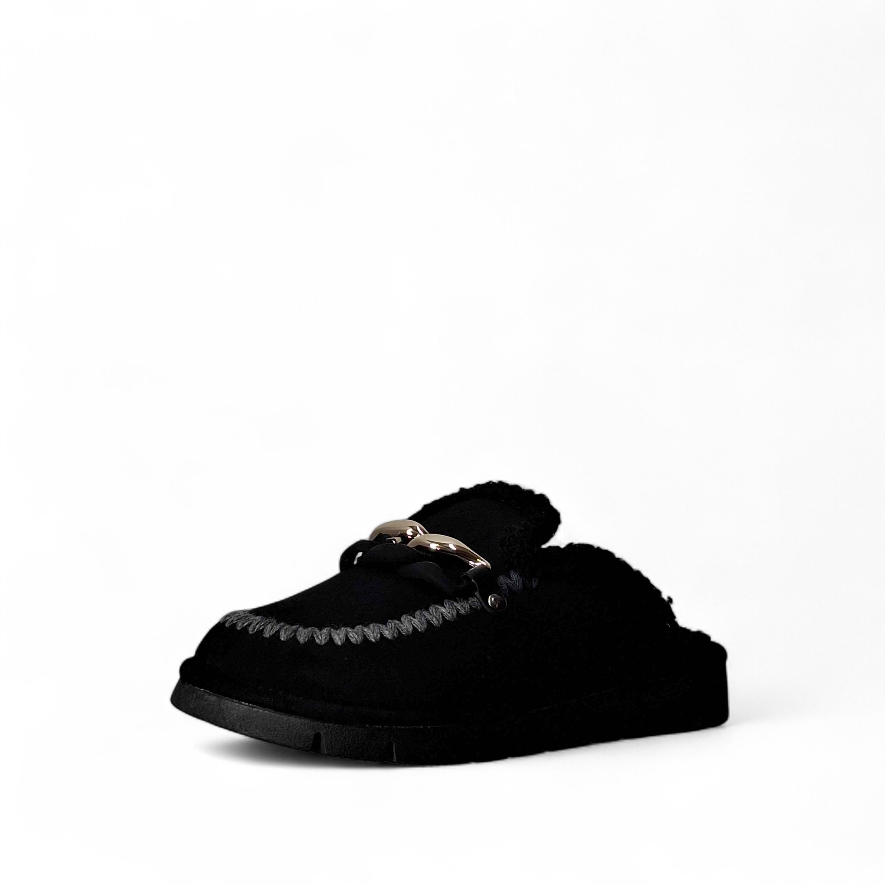 Grunland Pantofole Chiuse Ci da Donna – Nero