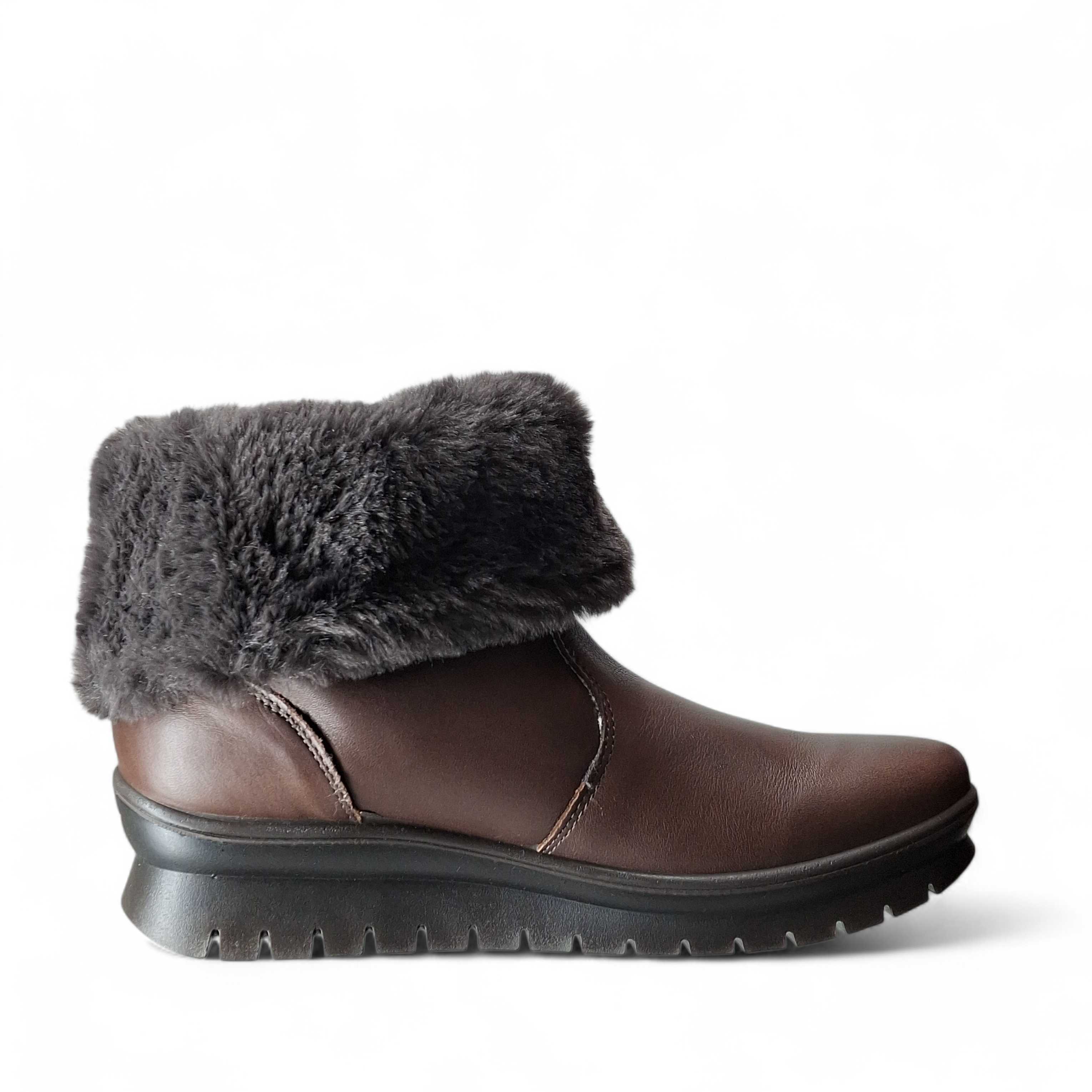Igi&Co Stivaletti con Pelo da Donna – Cioccolato - 8658711