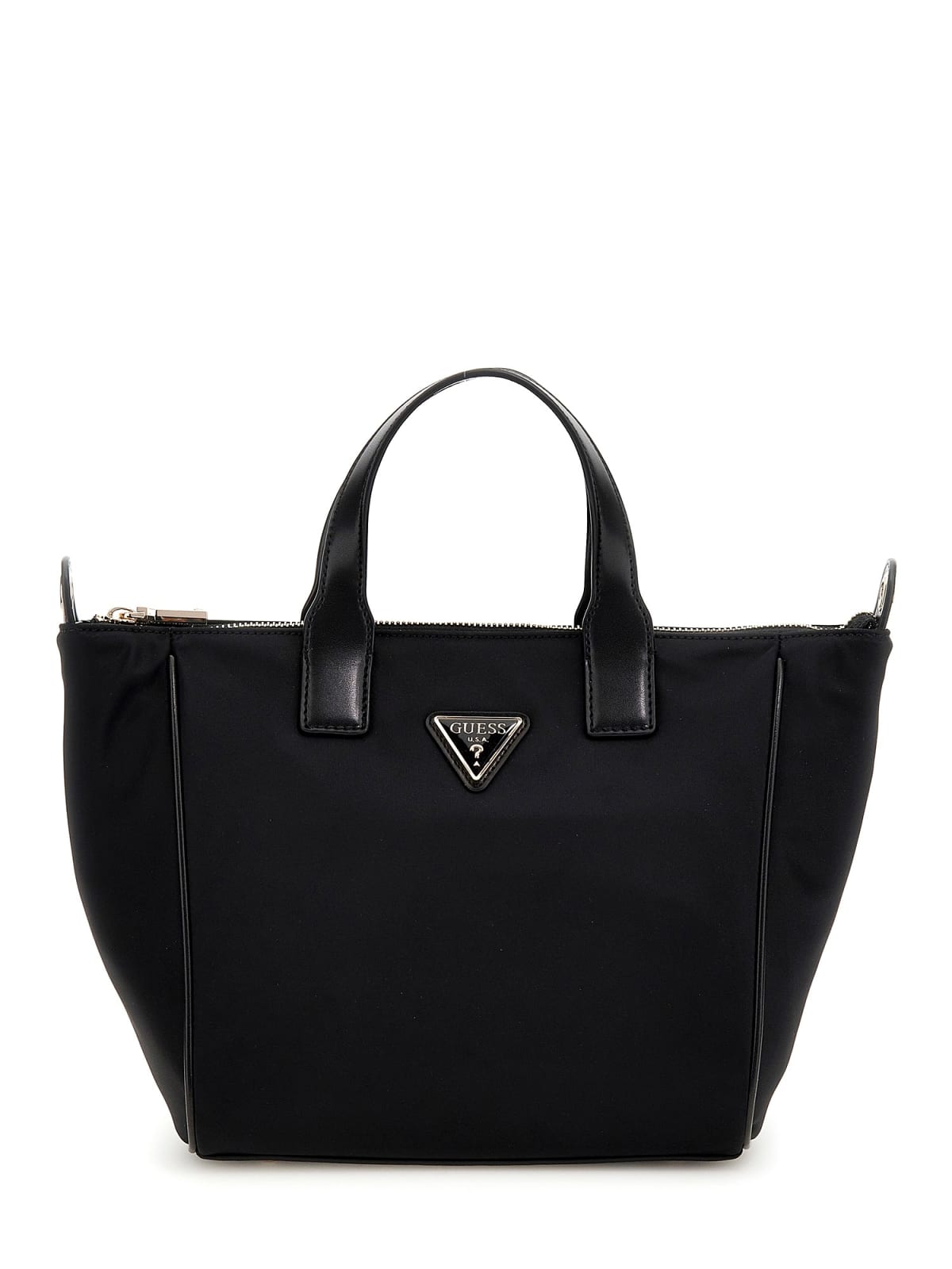 Guess Shopping Strutturate Follie Small Tote da Donna – Nero