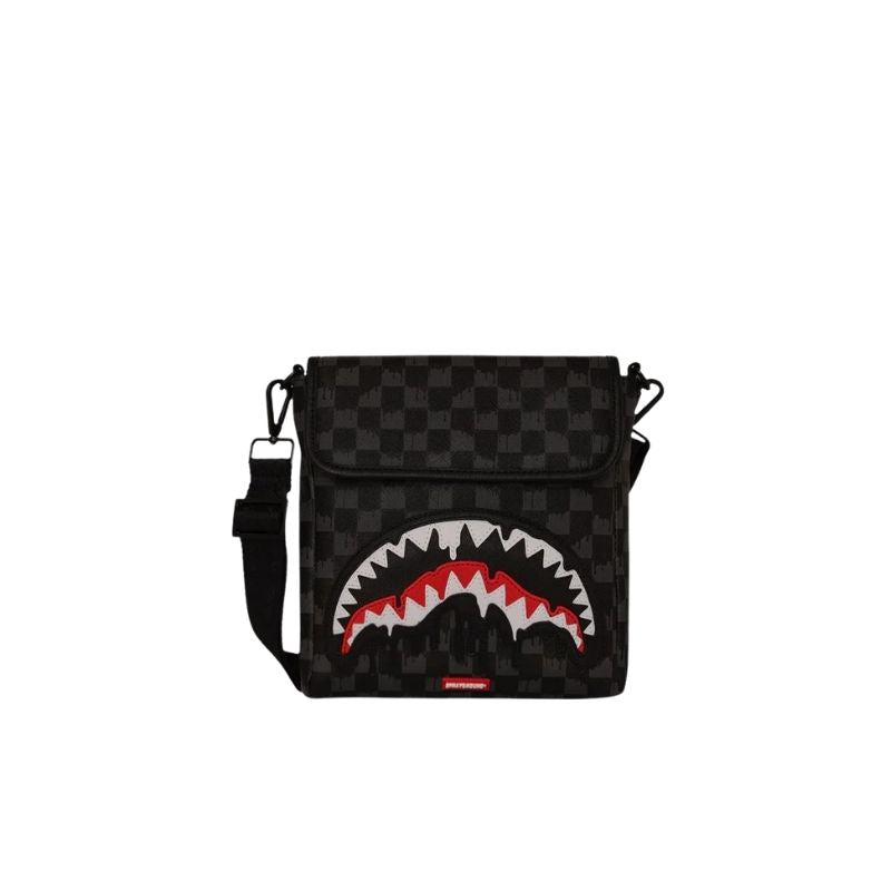 Sprayground Zaini Streetwear Dripping Sharks In Paris Messe da Casual – Multicolor