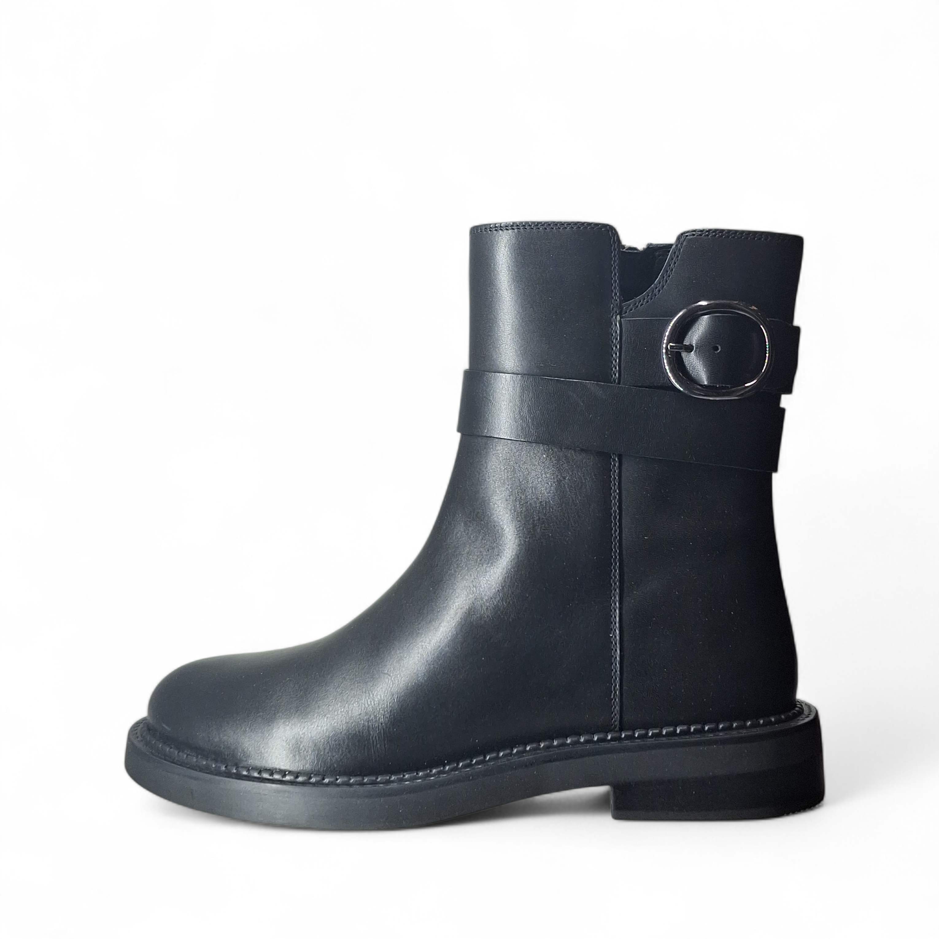 Geox Stivaletti senza stringhe Serilda da Donna – Nero