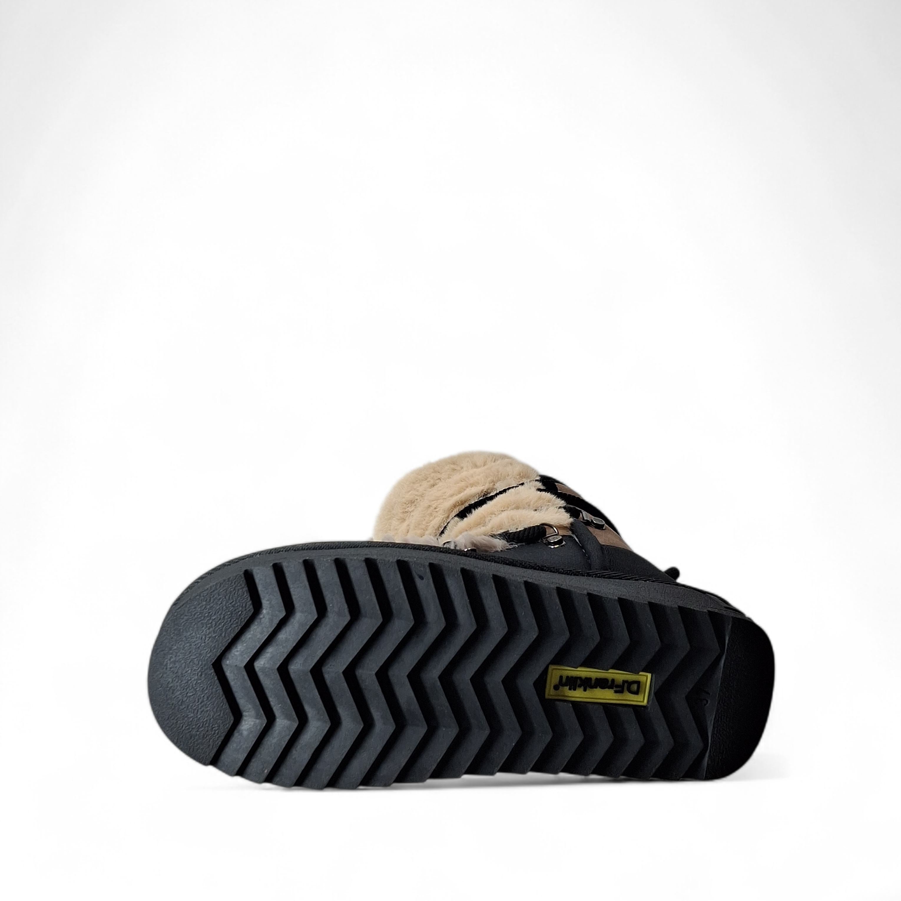 D.Franklin Stivaletti con Pelo da Donna – Nero