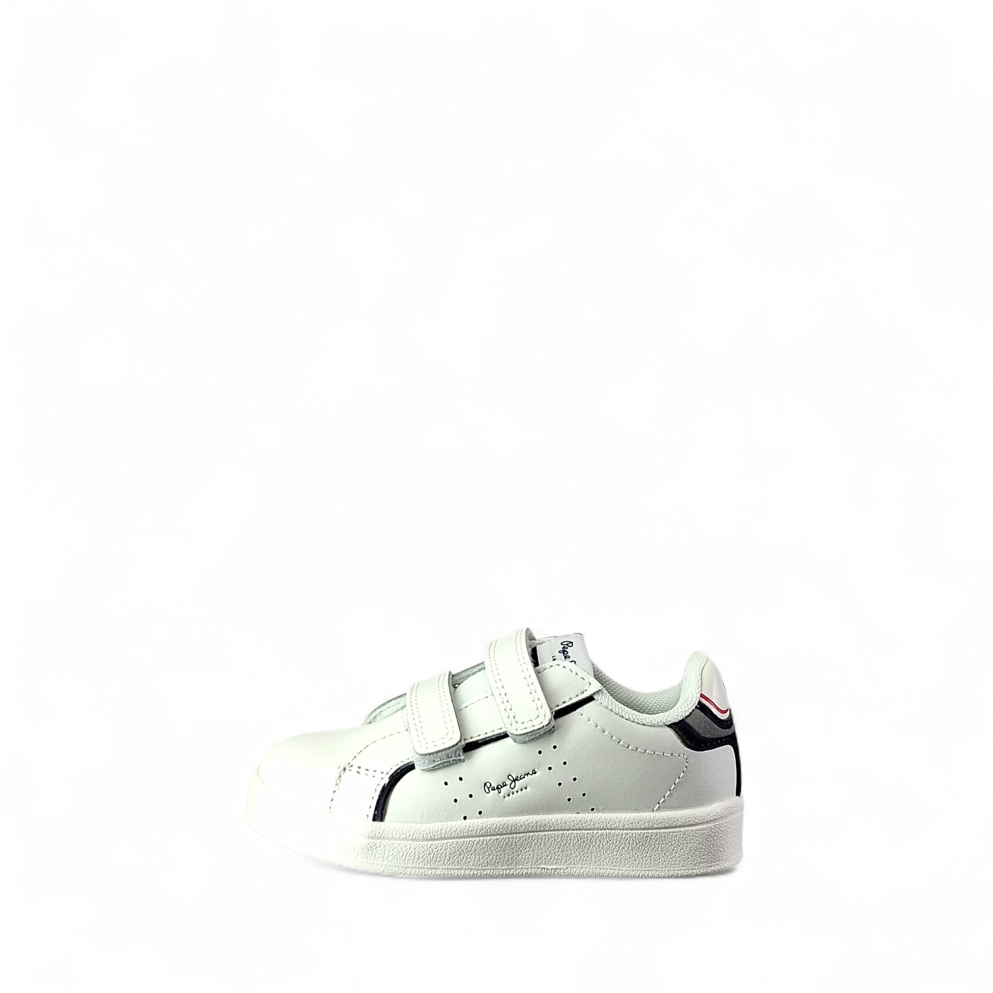 Pepe Jeans Player Youngbk Sneakers Basse da Bambino – Bianco - PBS000010 800