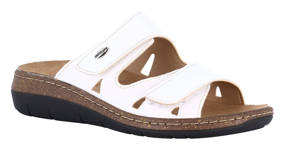 Grunland Ciabatte con Zeppa Ce da Donna – Bianco