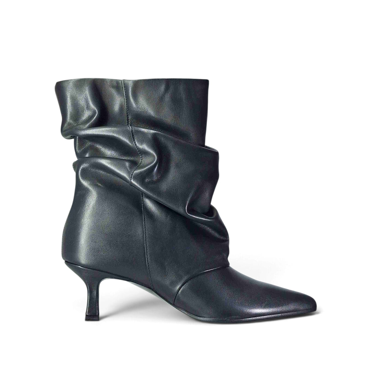 Kammi Zarac Stivaletti a punta con tacco da Donna – TR260 NERO
