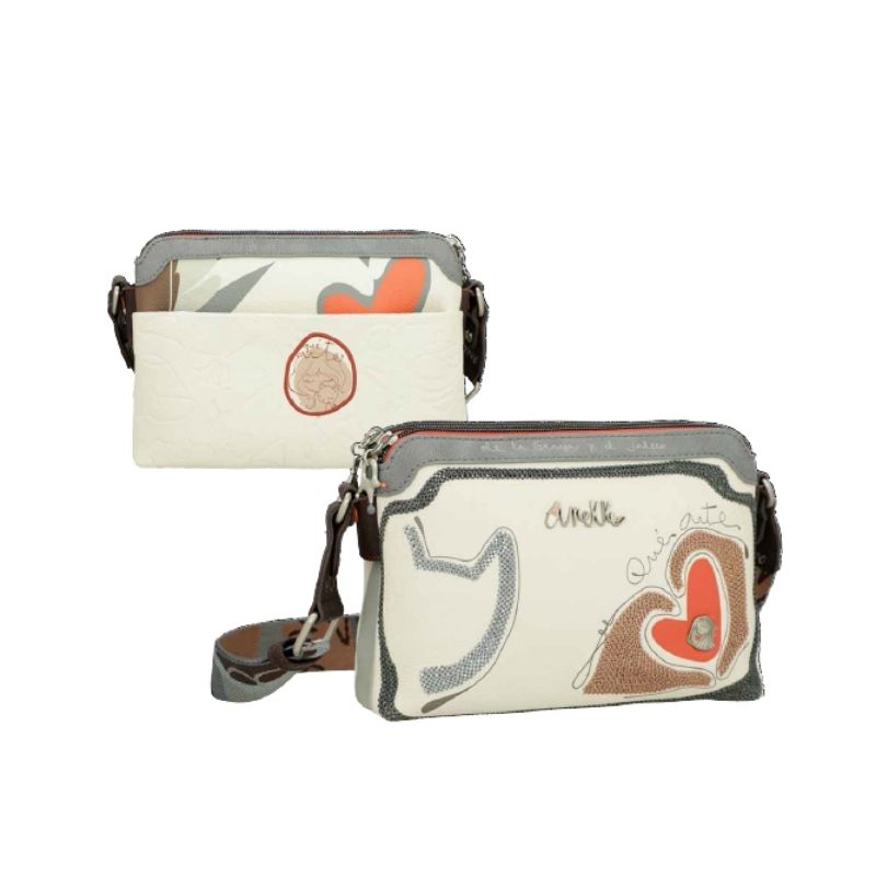 Anekke Shopping Strutturate Bolso Bandolera da Donna – Multicolor