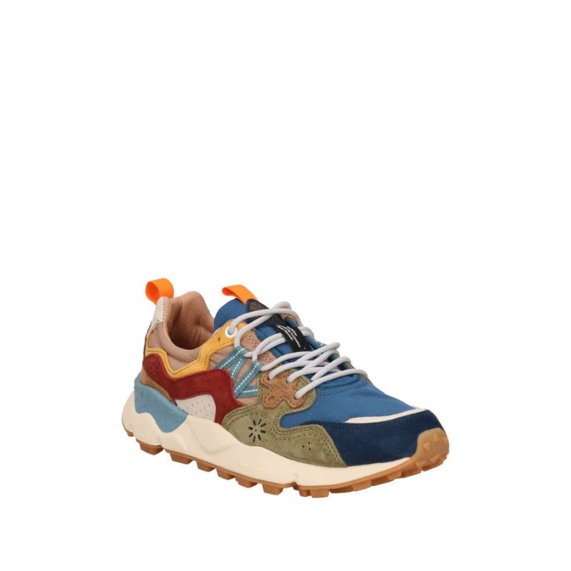 Flower Mountain Sneakers Basse Yamano da Uomo – Multicolor