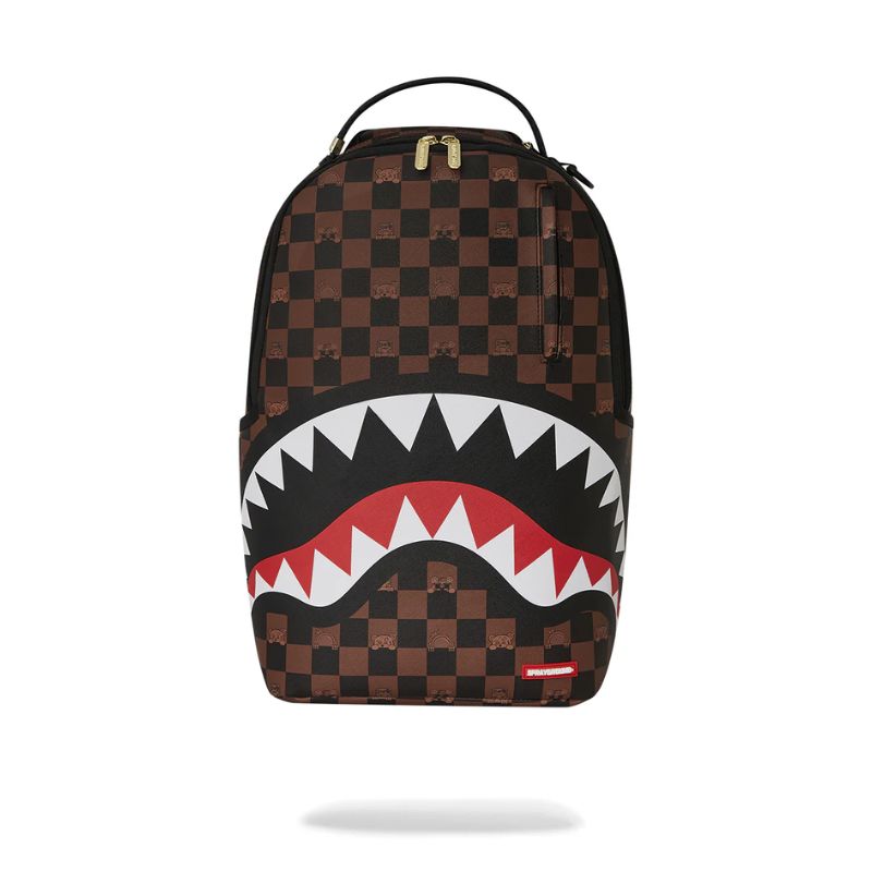 Sprayground Peeking character check Zaini streetwear da Unisex – 910B7331NSZ