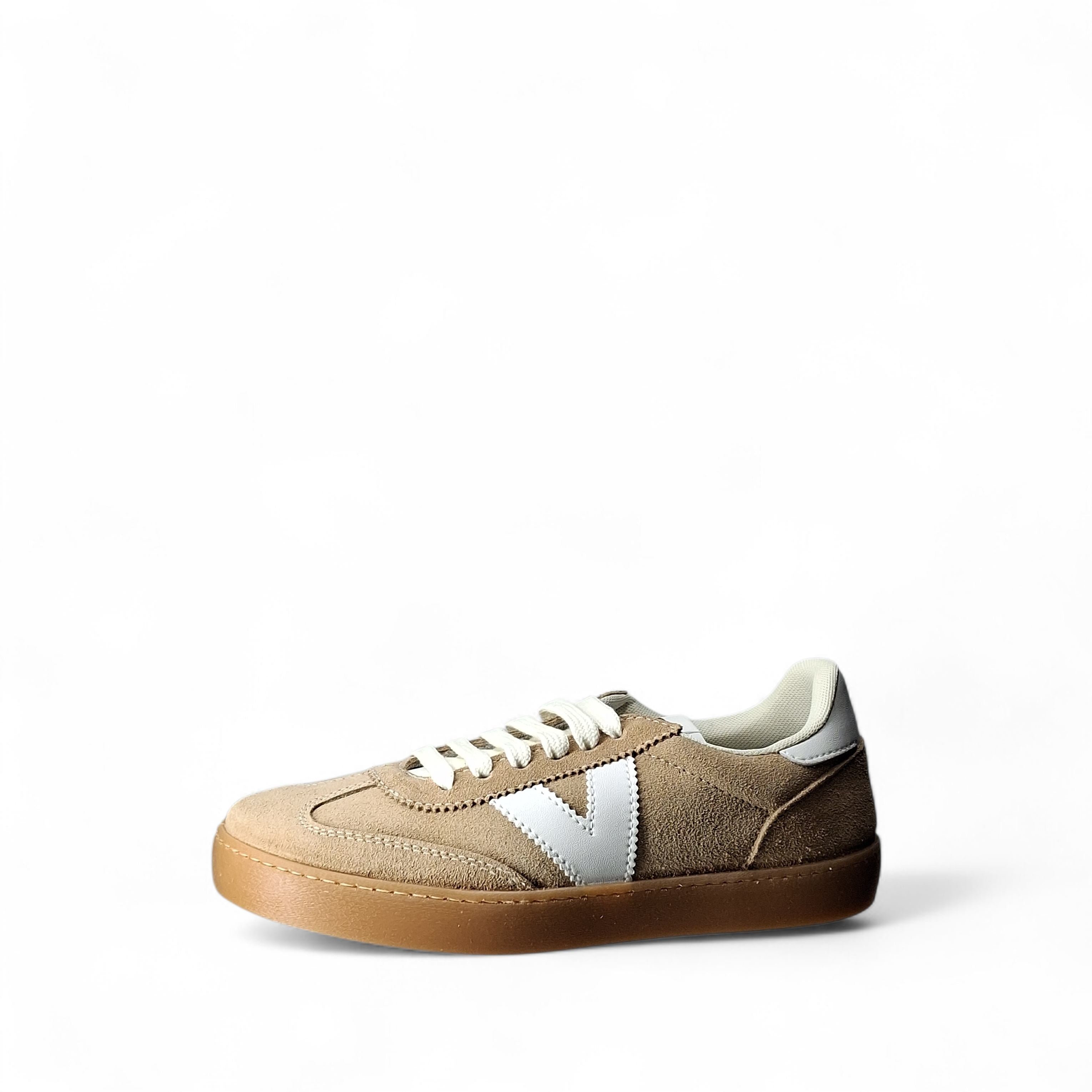 Victoria Sneakers Basse da Donna – Beige - 126212
