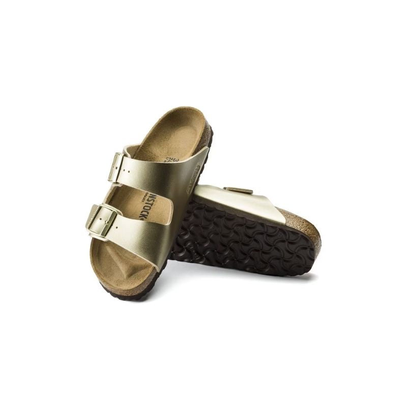 Birkenstock Arizona Calz S Ciabatte Basse da Donna – Oro - ARIZONA1016111