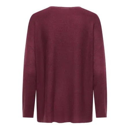 Jdy Behave Pullover da Donna – Windsor Wine – 15376567