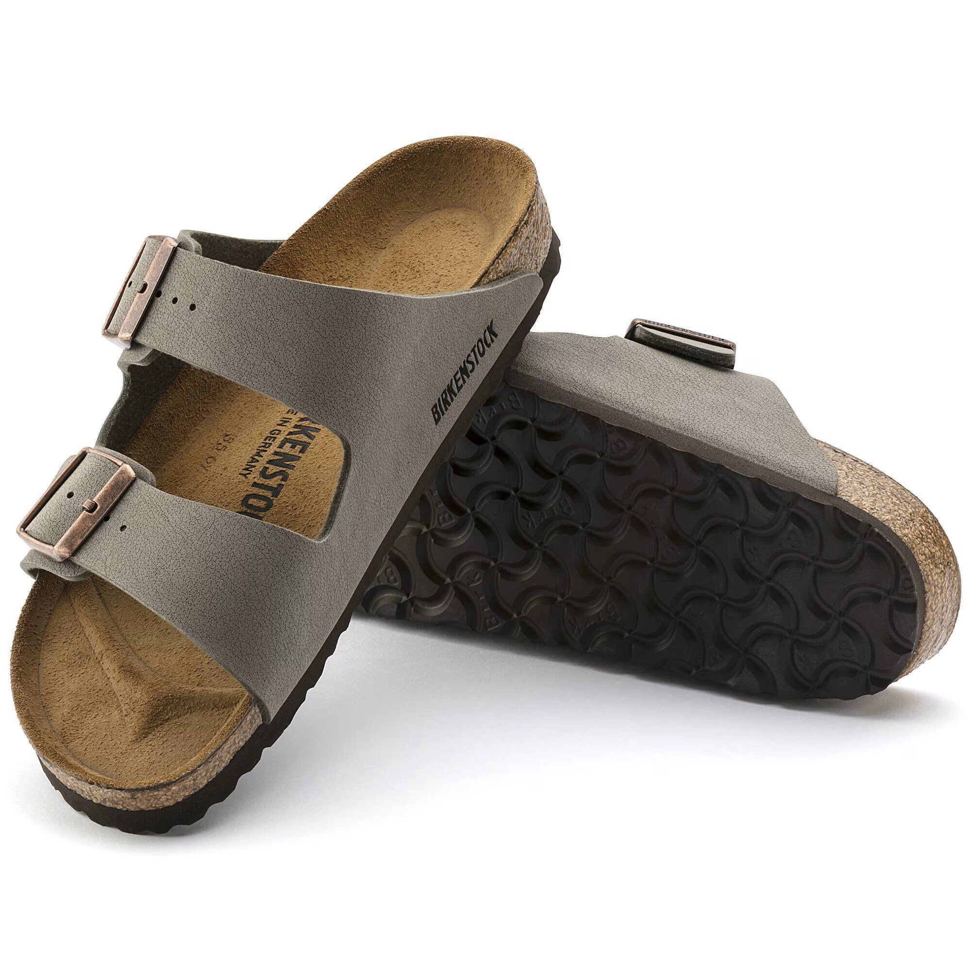Birkenstock Arizona Calz S Ciabatte Basse Unisex – Stone - ARIZONA151213
