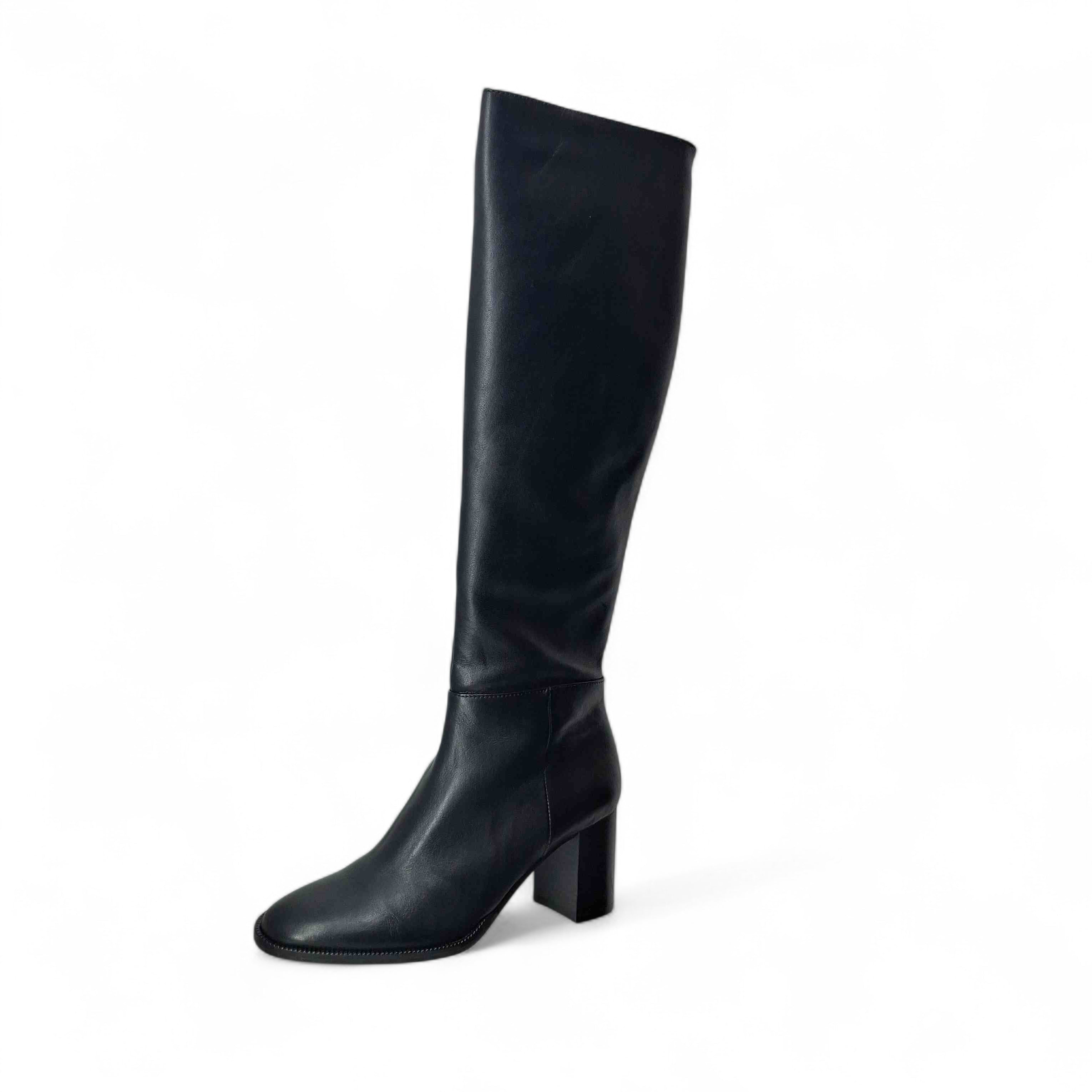 InScarpa Stivaletti con Tacco Stivale da Donna – Nero