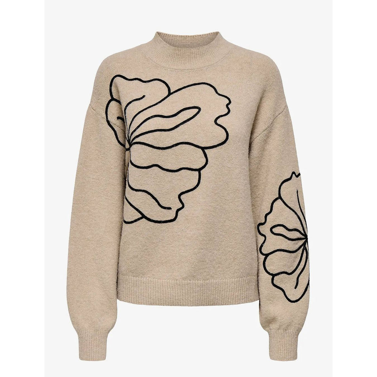 JDYJELLA L/S FLOWER PULLOVER