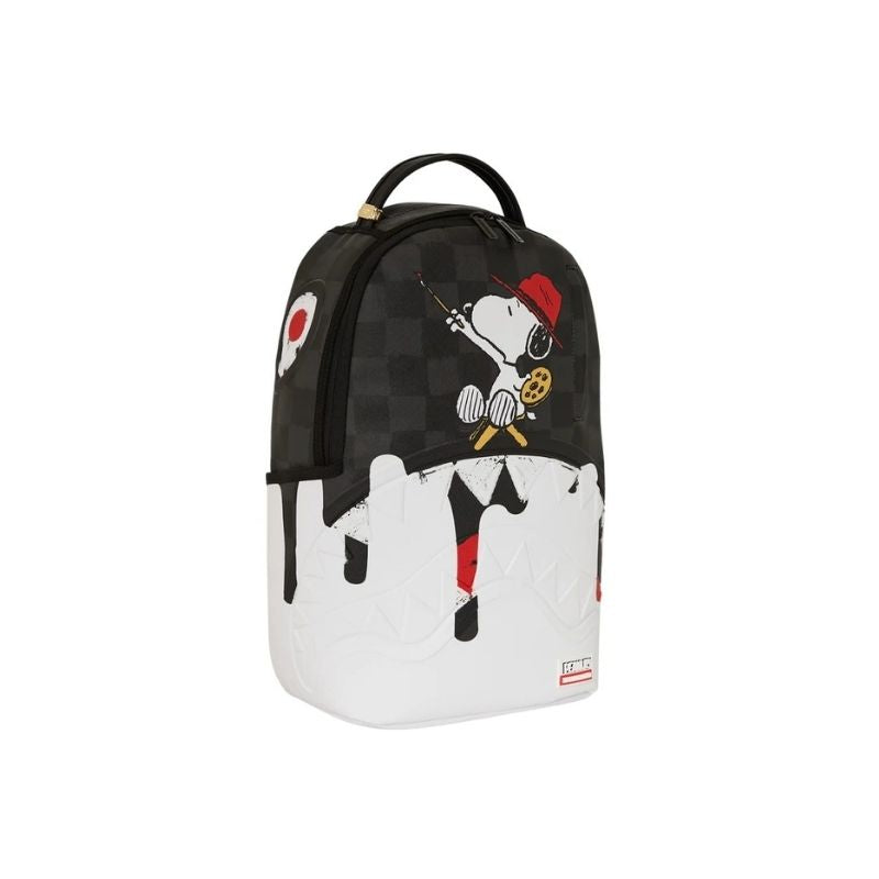 Sprayground Snoopy painting shark dlxsv ba Zaini streetwear da Unisex – 910B7686NSZ