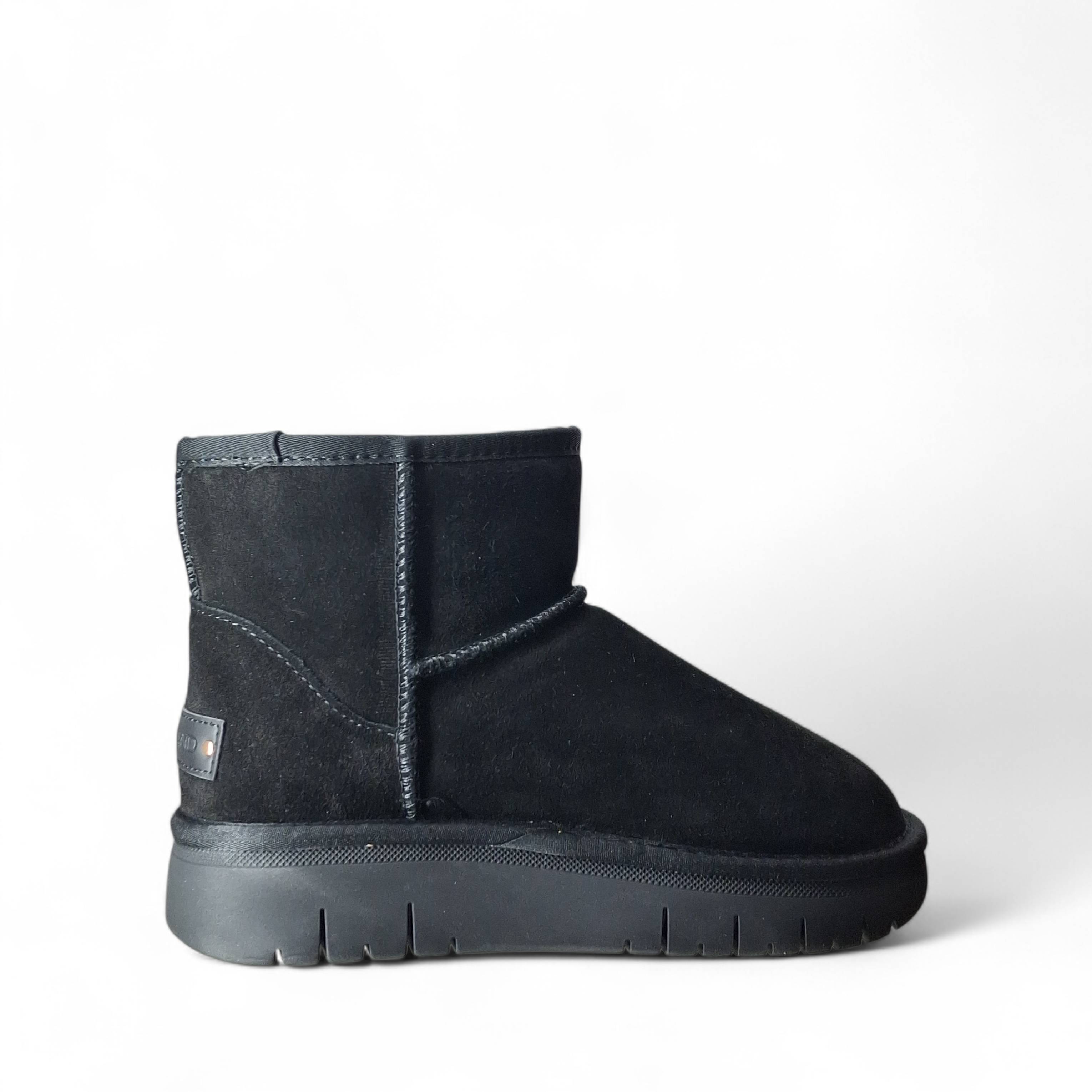 Grunland Stivaletti con Pelo Po da Donna – Nero