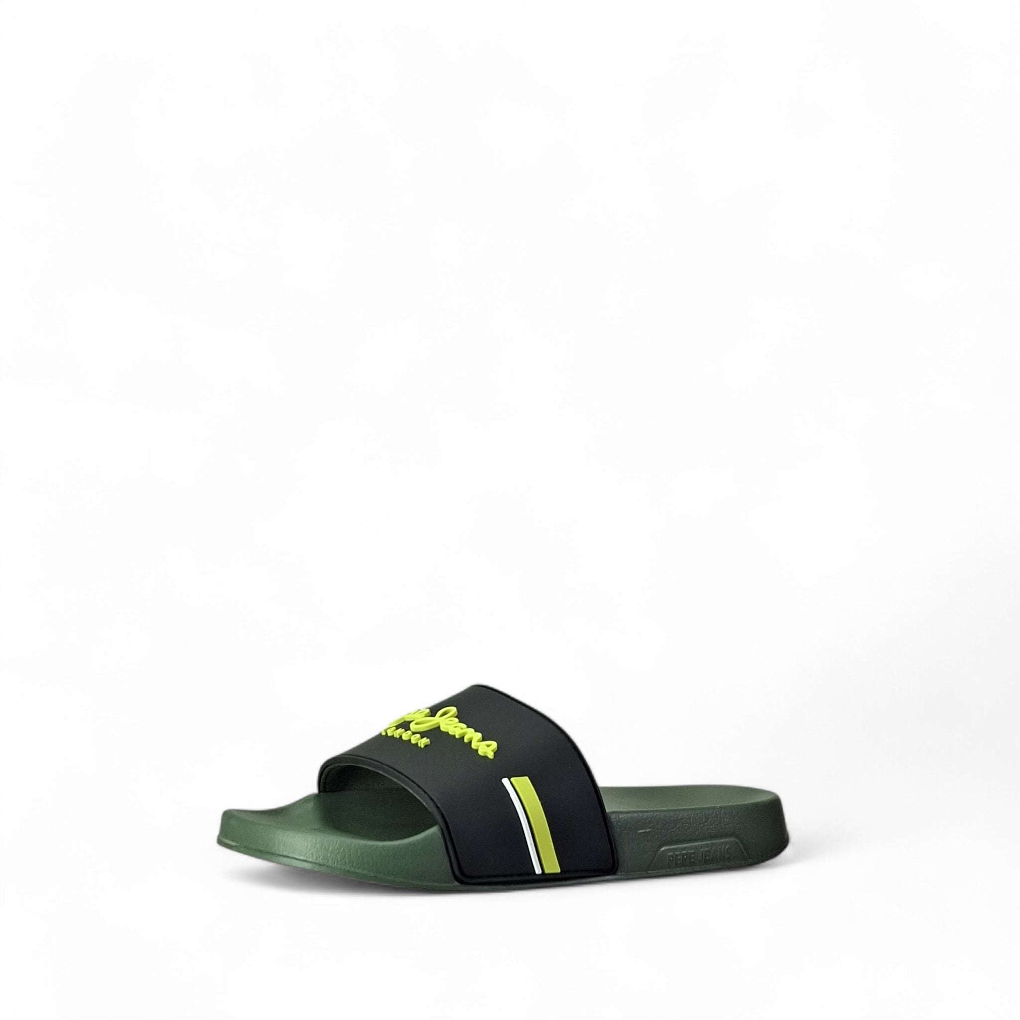Pepe Jeans Slider Zone Ciabatte in Gomma da Uomo – Verde - PBS700001 765