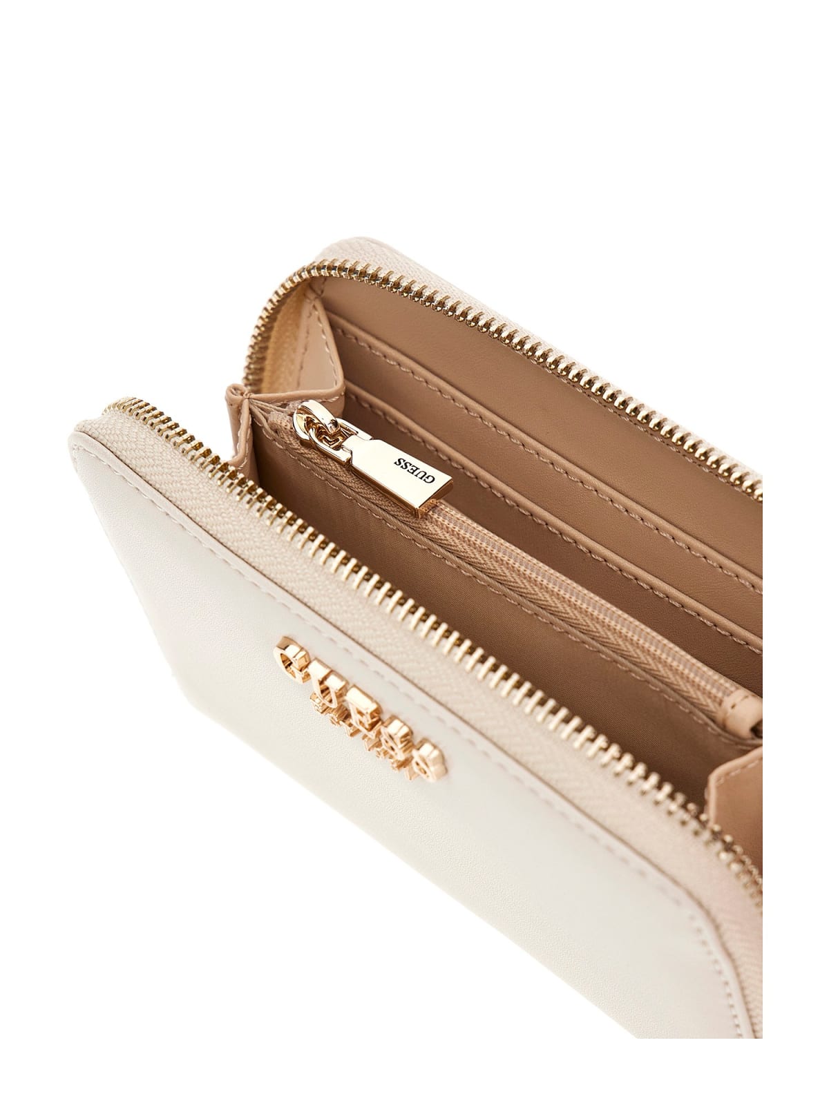 Guess Porta Carte Laurel Slg Medium Zip da Donna – Multicolor