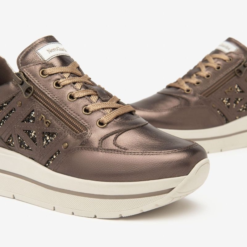 Nero Giardini Sneakers Basse da Donna – Marrone