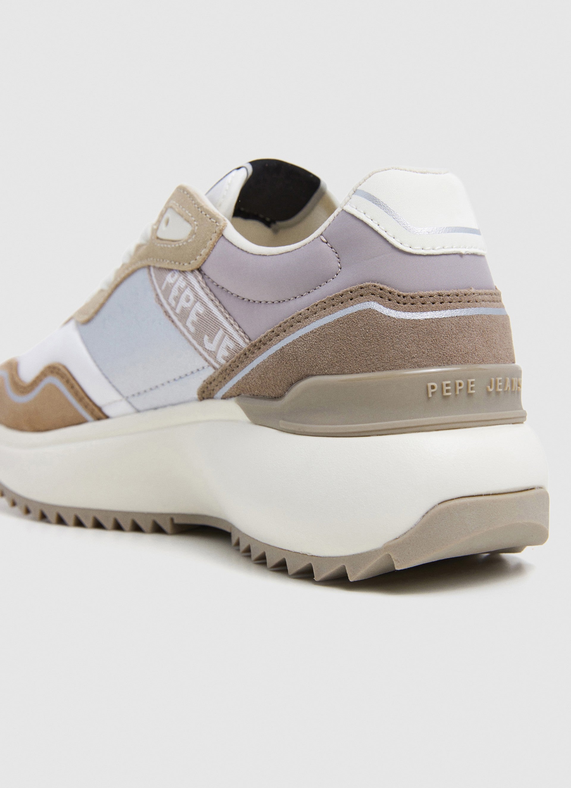 Pepe Jeans Kimi Glam Sneakers Basse da Donna – Bianco - PLS60042 836