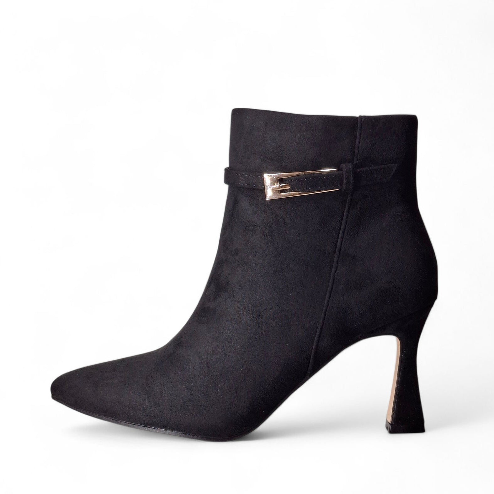 Kammi Stivaletti con Tacco da Donna – Nero