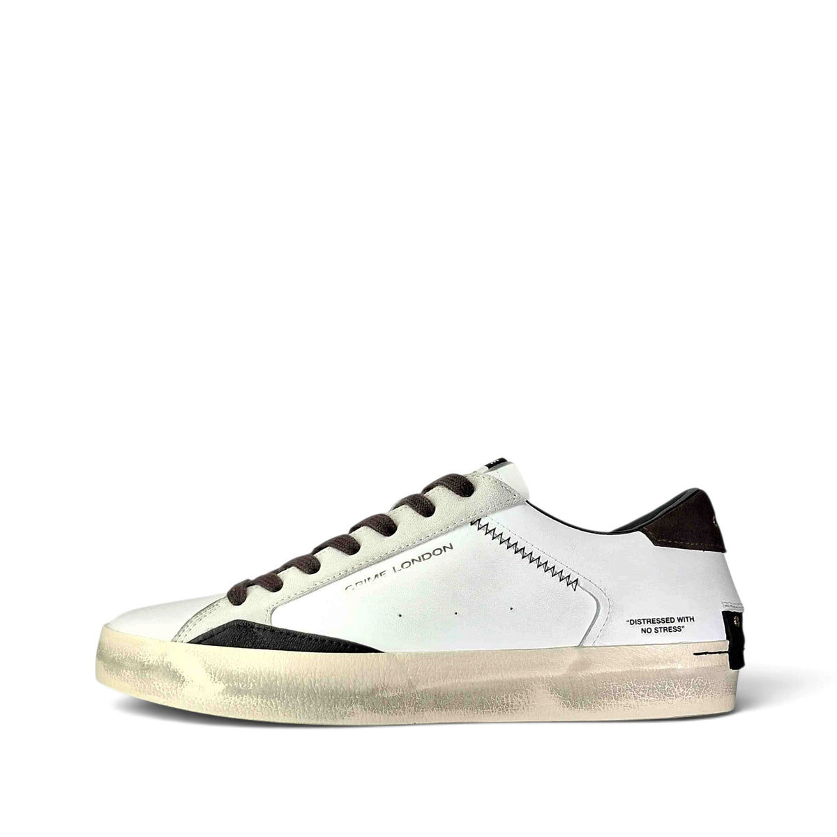 Crime London Distressed Sneakers Basse da Uomo – 10003AA9B