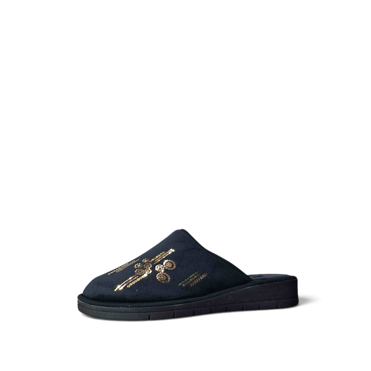 Valleverde Ciab6 Ciabatte basse da Donna – 58106 NERO