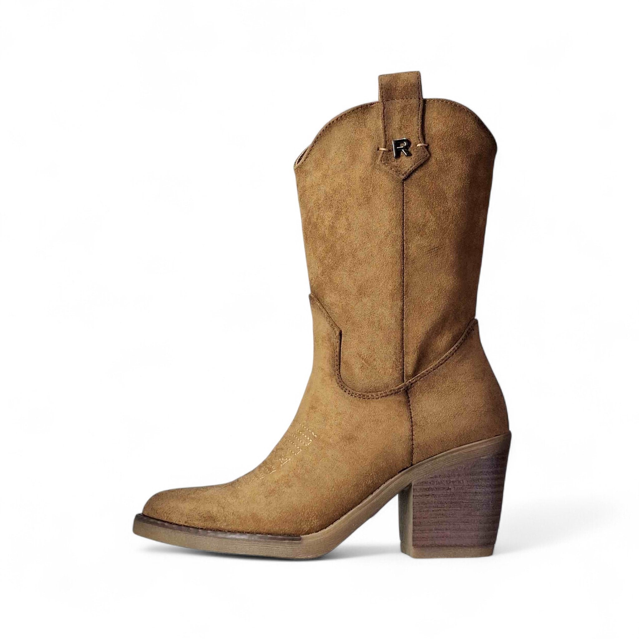 Refresh Tex Stivali Texani da Donna – Camel - 172967