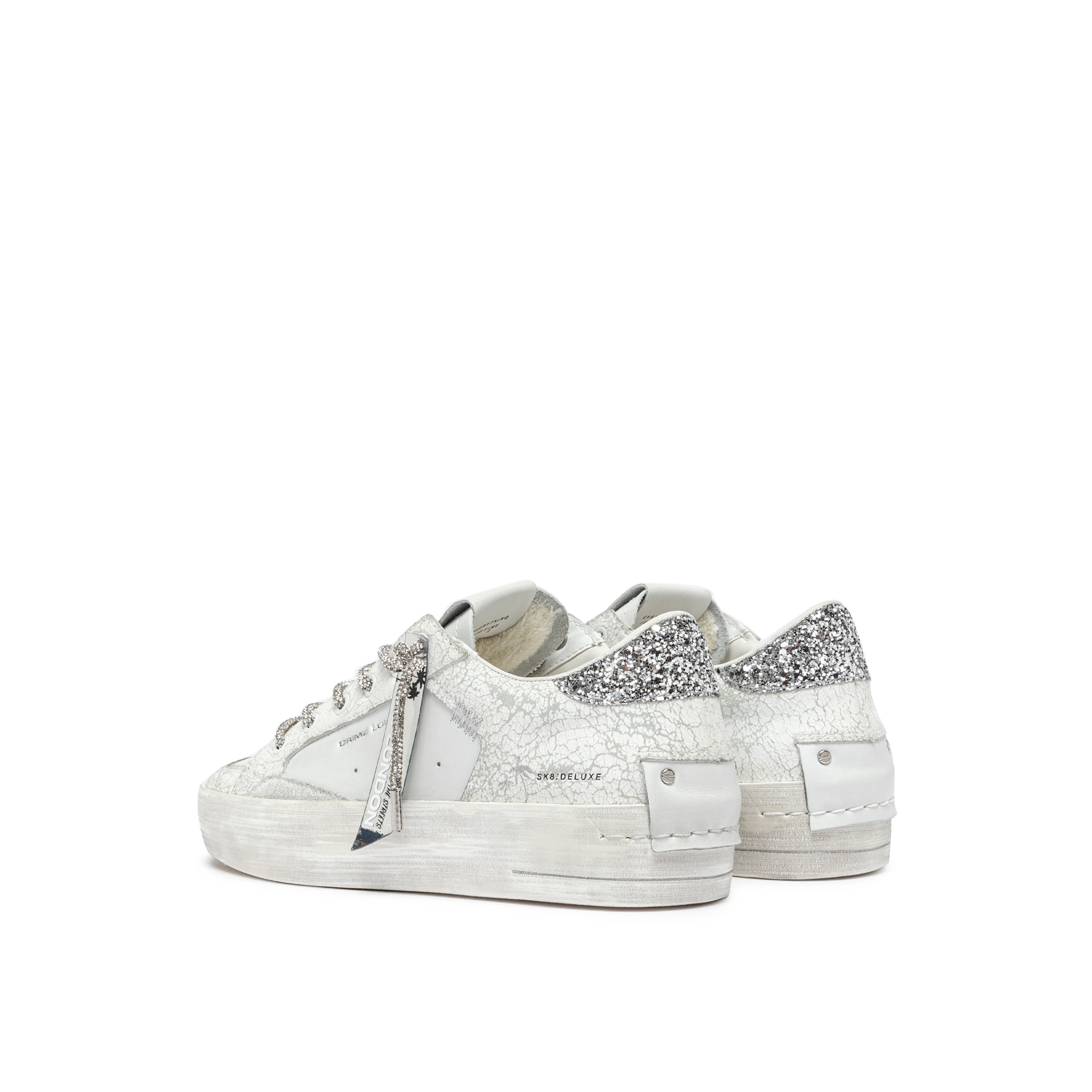Crime London Sneakers Basse da Donna – Bianco