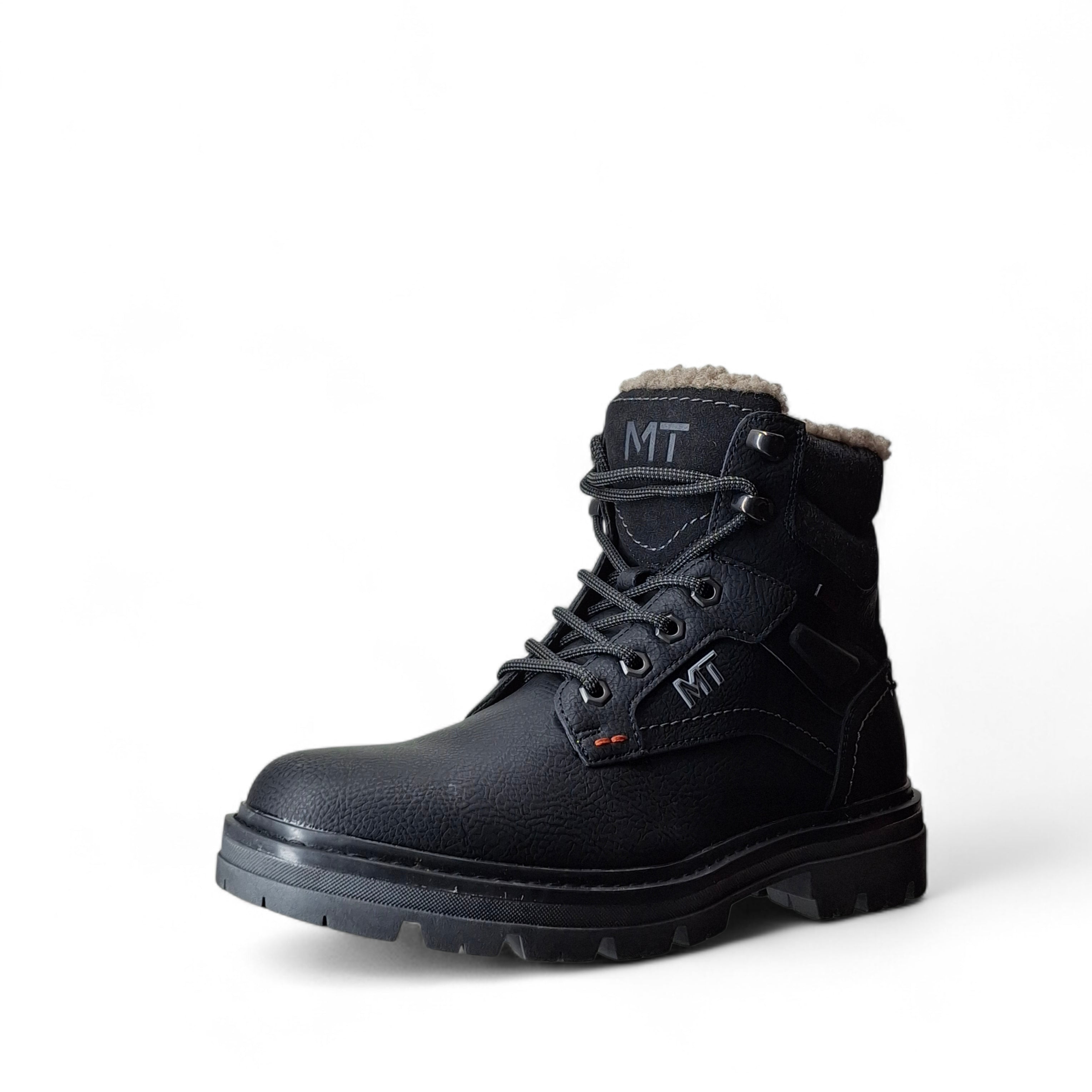 Marco Tozzi Stivaletti Stringati Michael da Uomo – Nero