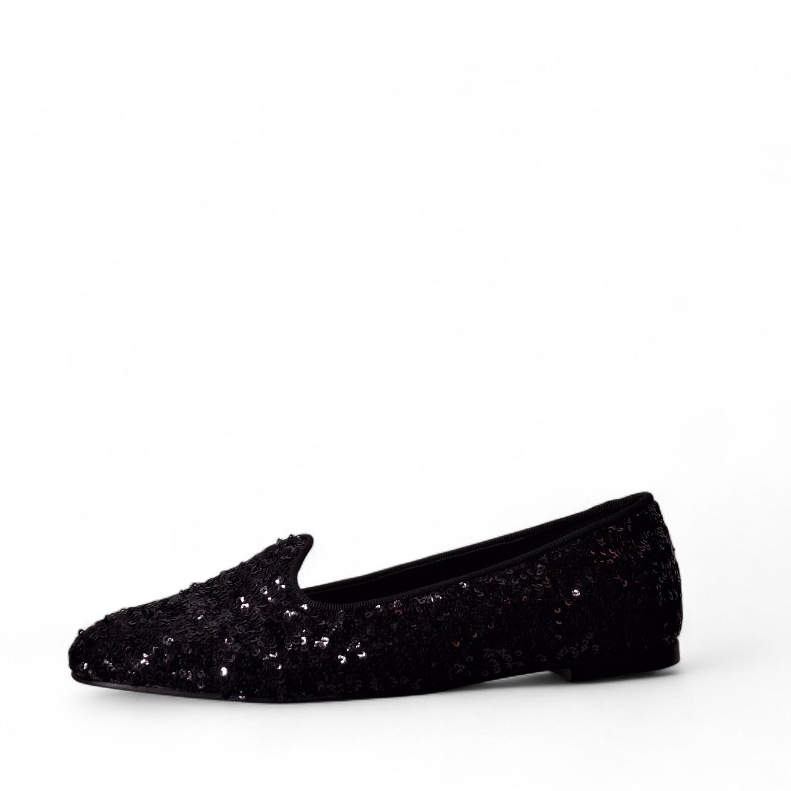 Ballerina Scarpe Basse Senza Stringhe Sl da Donna – Nero