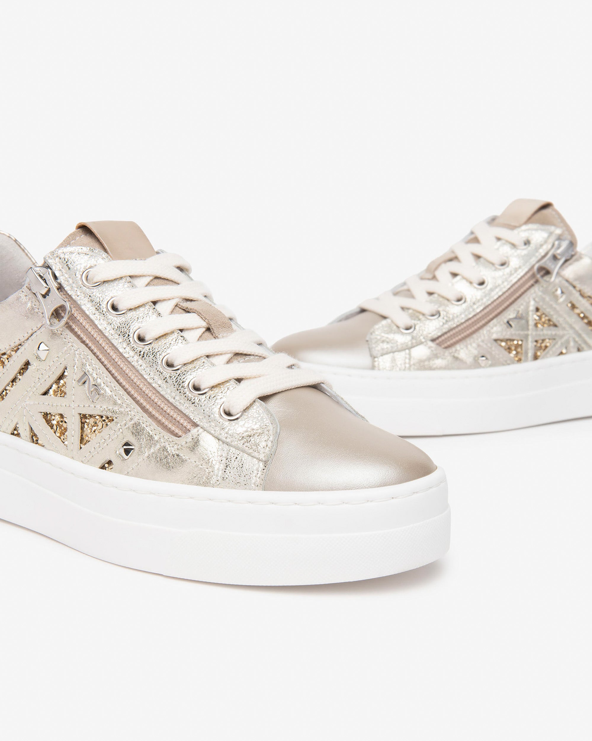 Nero Giardini Sneakers Basse da Donna – Oro