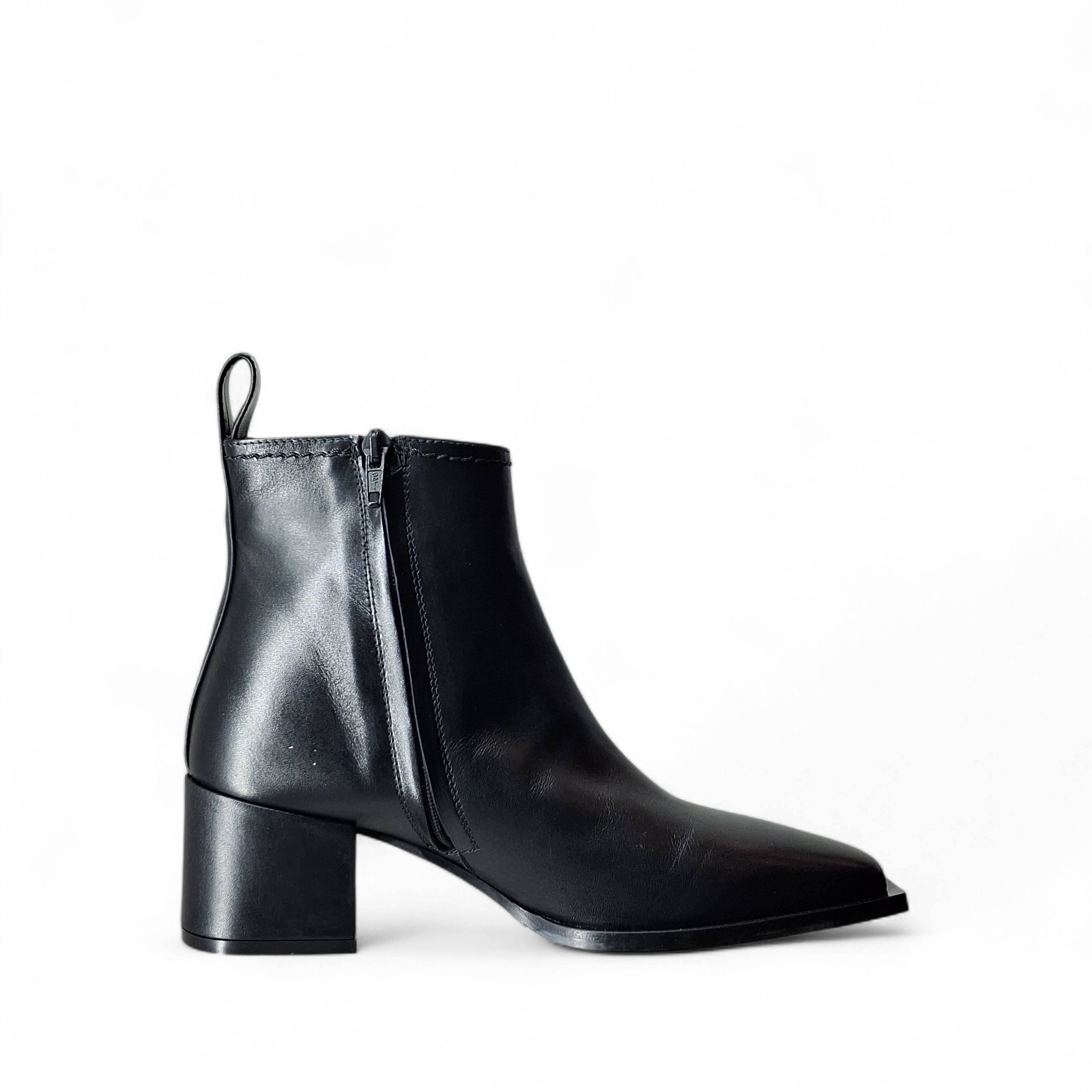 Albano Stivaletti con Tacco da Donna – Nero