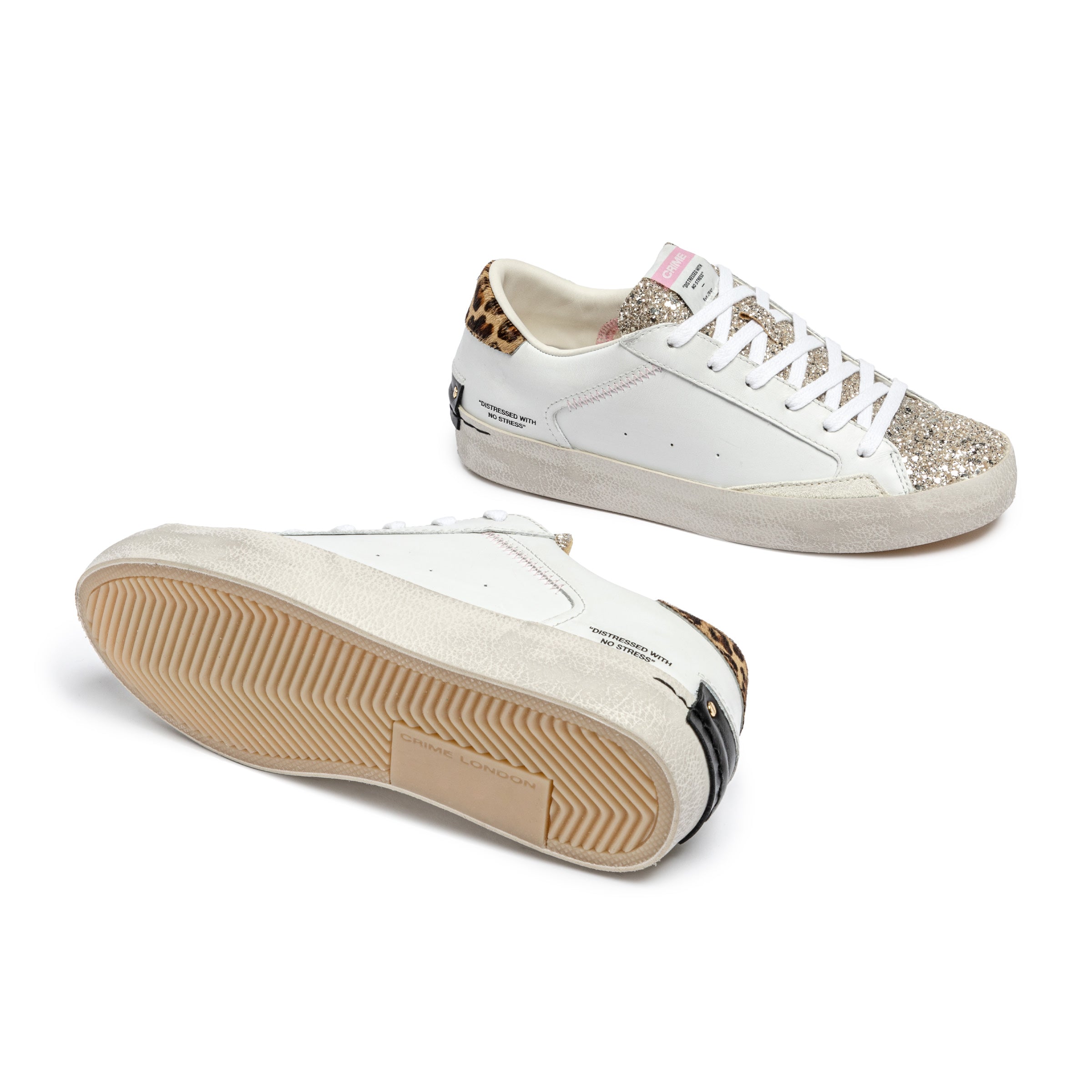 Crime London Sneakers Basse da Donna – Bianco