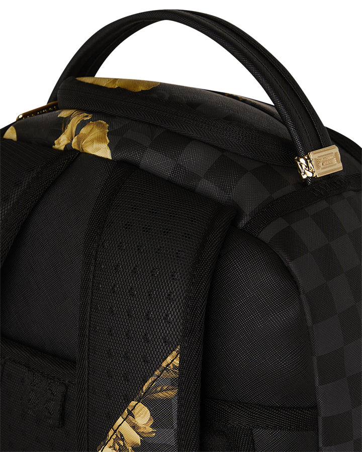 Sprayground Gold Floral Remix Backpack Zaini Streetwear da Unisex – 910B8683NSZ