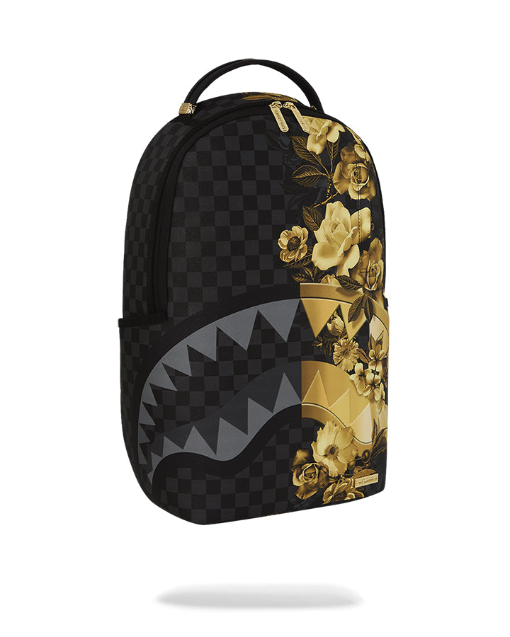 Sprayground Gold Floral Remix Backpack Zaini Streetwear da Unisex – 910B8683NSZ