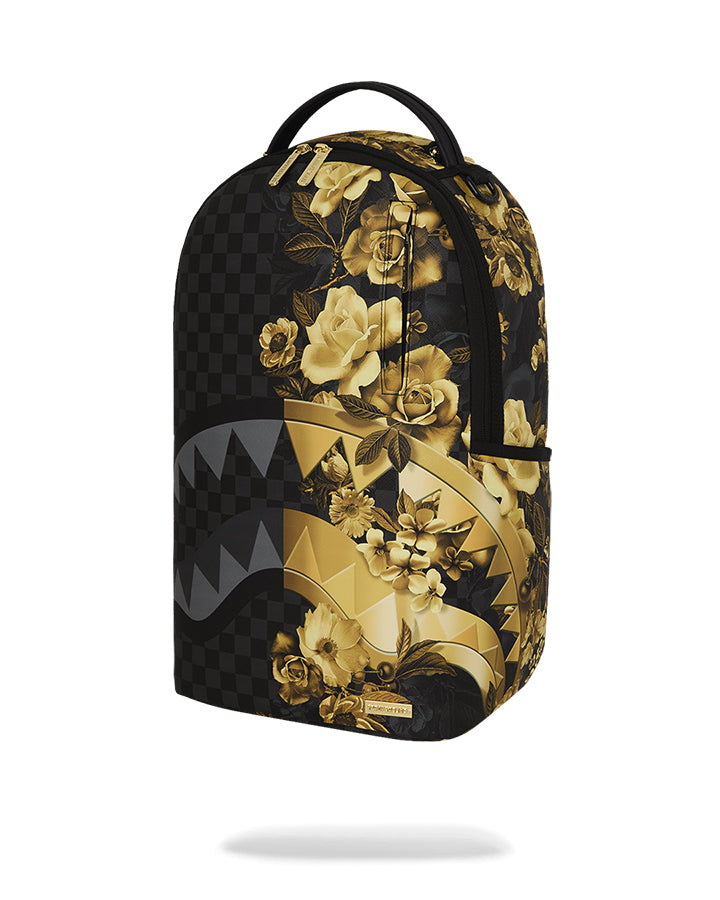 Sprayground Gold Floral Remix Backpack Zaini Streetwear da Unisex – 910B8683NSZ