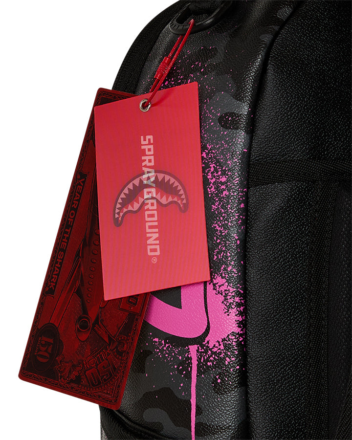 Sprayground Snoopy Pink Stencil Zaini Streetwear da Unisex – 910B8781NSZ